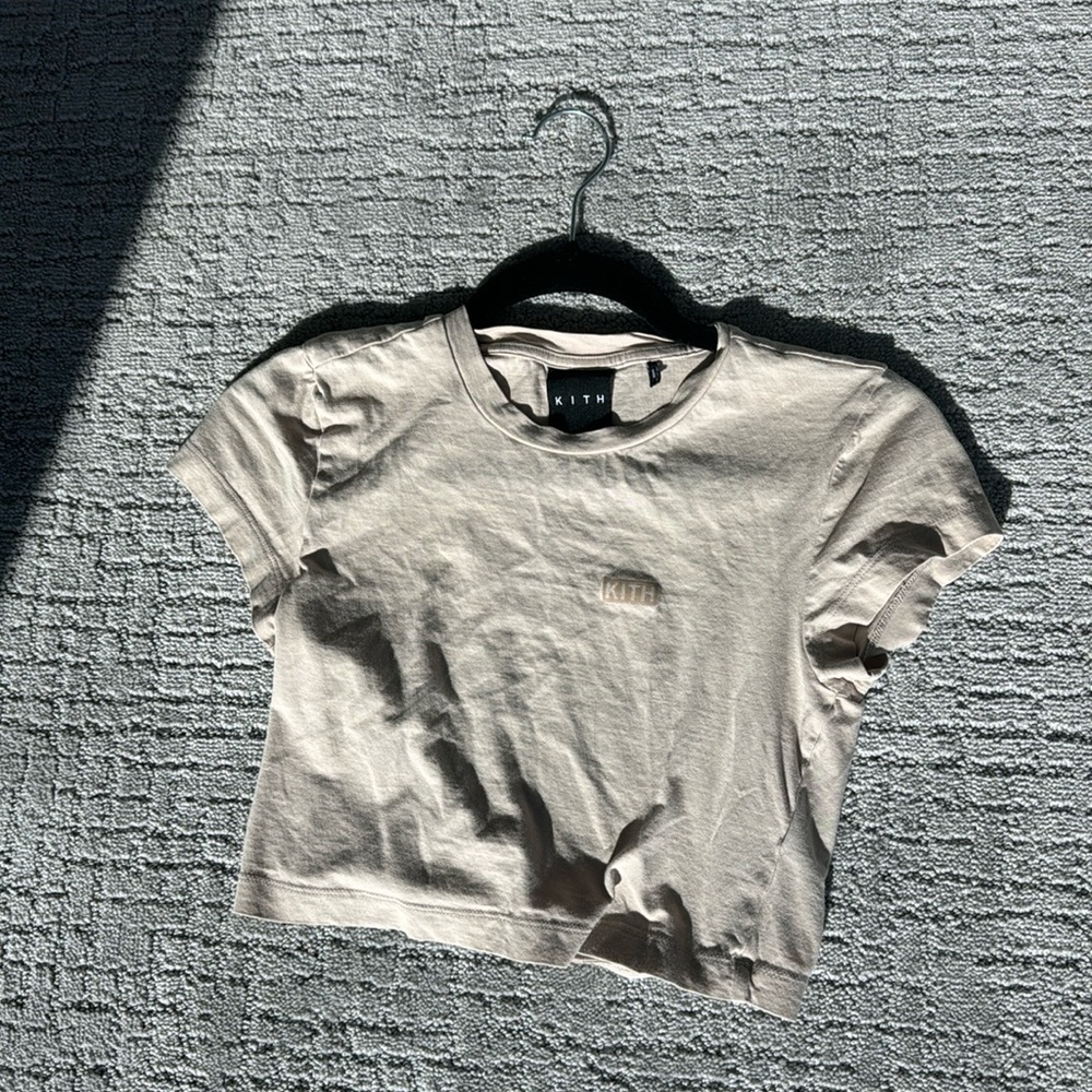 Kith tan cropped up